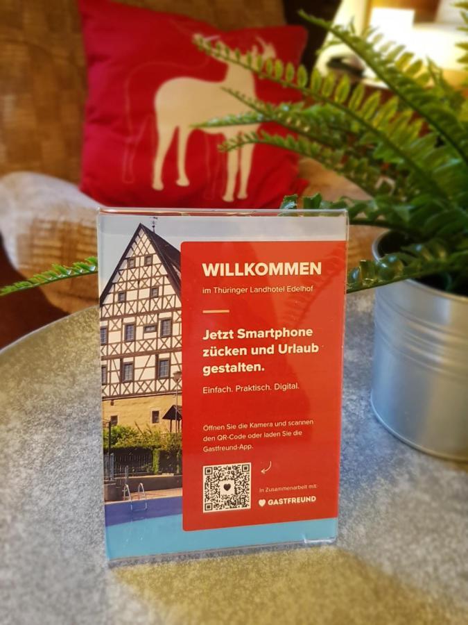 Thueringer Landhotel Edelhof Uhlstadt-Kirchhasel Екстер'єр фото